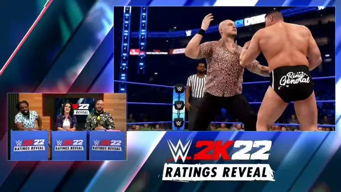WWE 2K22 Ratings Reveal