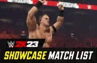WWE 2K23 John Cena's 2K Showcase: Full Match List