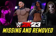 List of Missing and Removed Superstars from WWE 2K23 Roster
