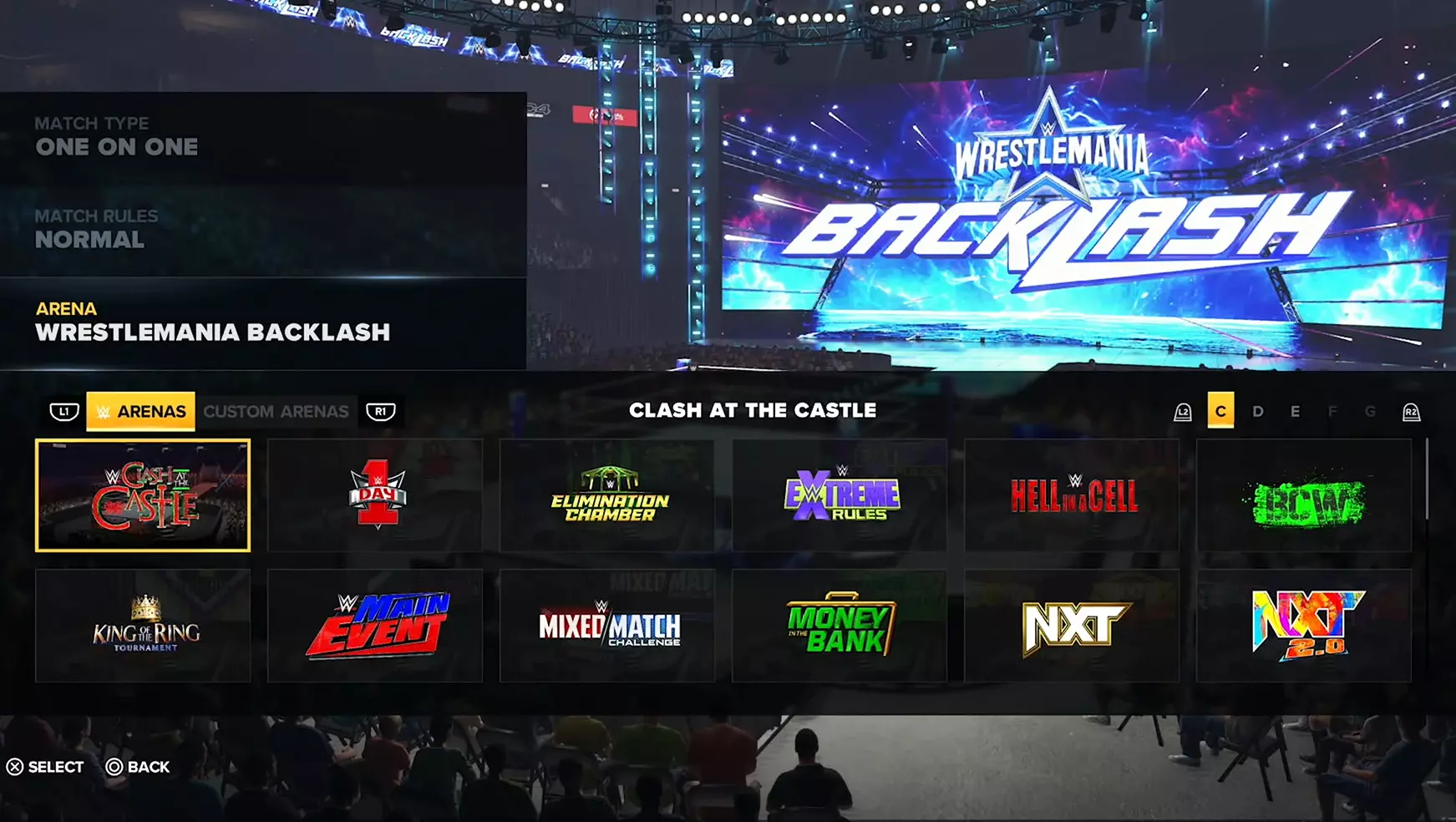 WWE 2K23 Arenas Full List: All Shows, PPVs & Classic Arenas