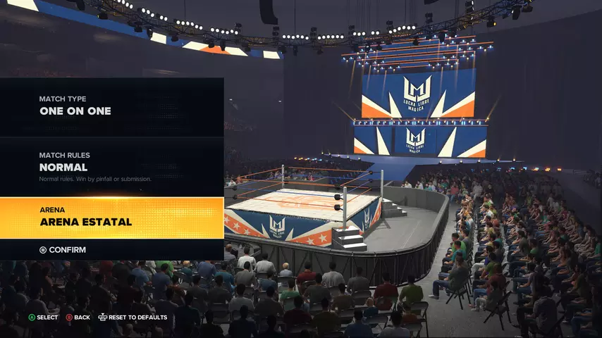 wwe 2k23 arena estatal