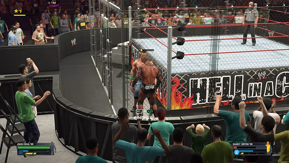 wwe 2k23 how to break top hiac