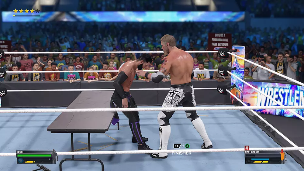 wwe 2k23 how to ignite table