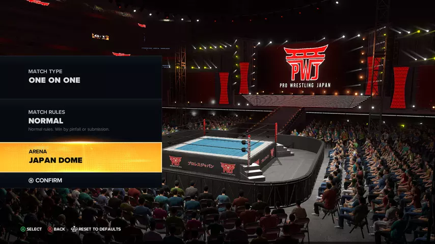 wwe 2k23 japan dome