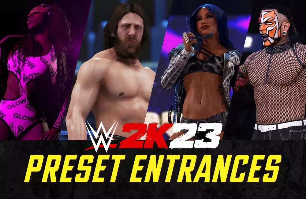 WWE 2K23 Preset Entrances Full List (Single, Tag, Trio & Title)