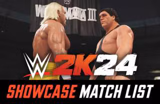 WWE 2K24 "Showcase of the Immortals" Full Match List (40 Years of WrestleMania)