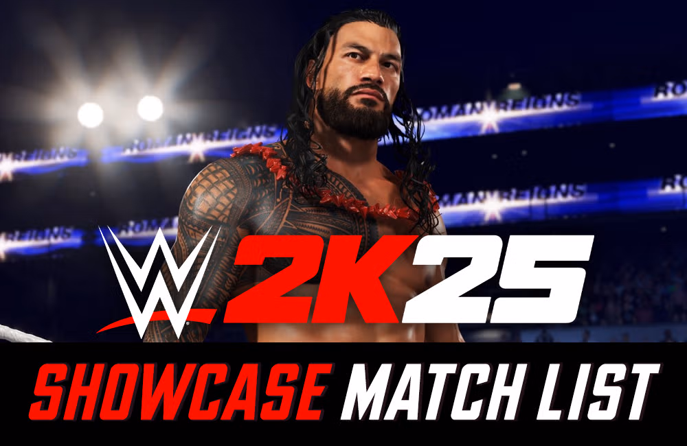 WWE 2K25 "Bloodline Dynasty" Showcase Full Matches List - WWE 2K25 News & Guides