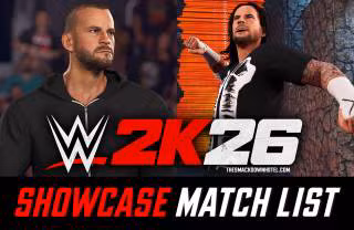WWE 2K26 CM Punk Showcase: Full Match List
