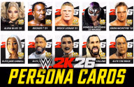 WWE 2K26 Persona Cards List & How to Unlock Them