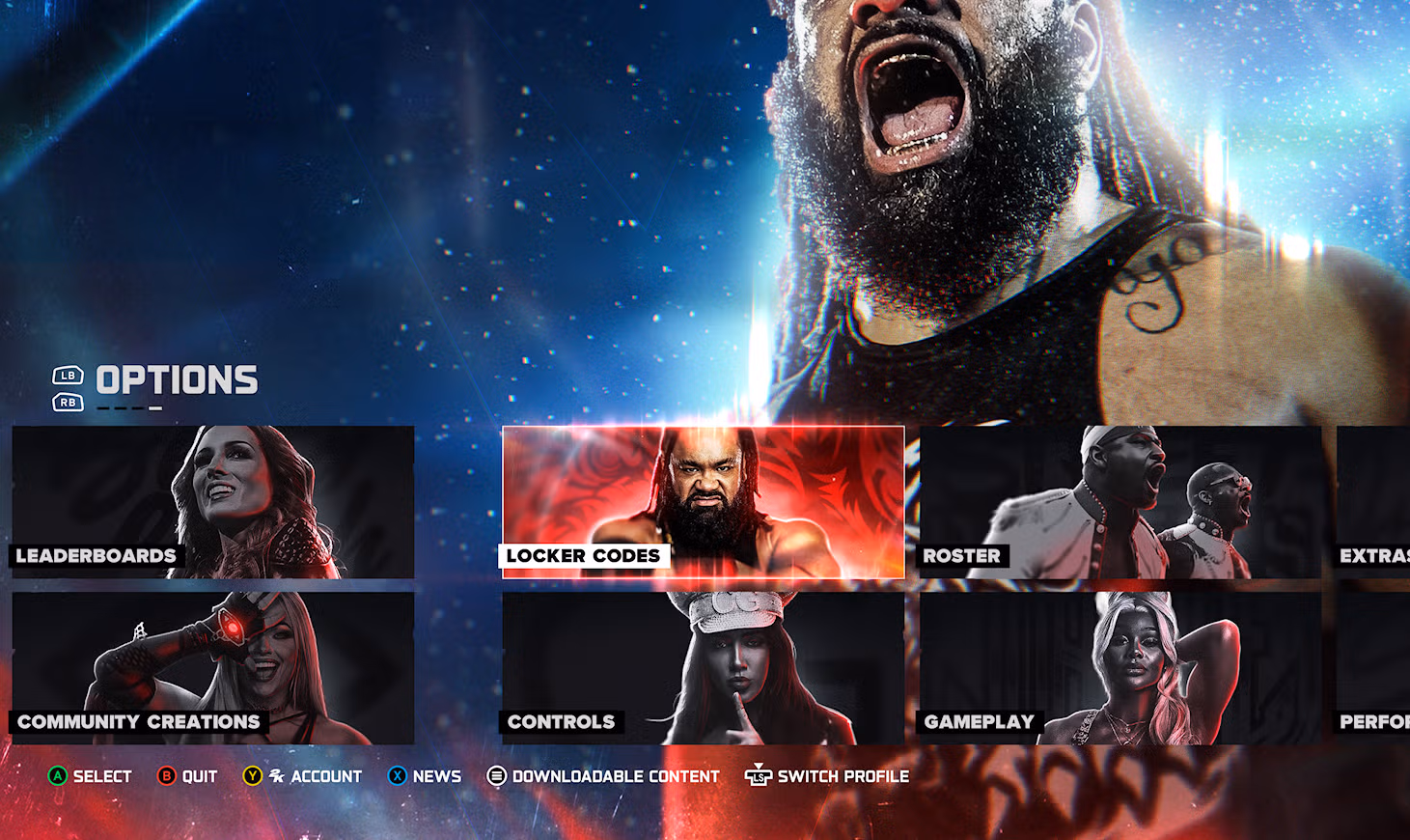 wwe 2k26 locker codes list