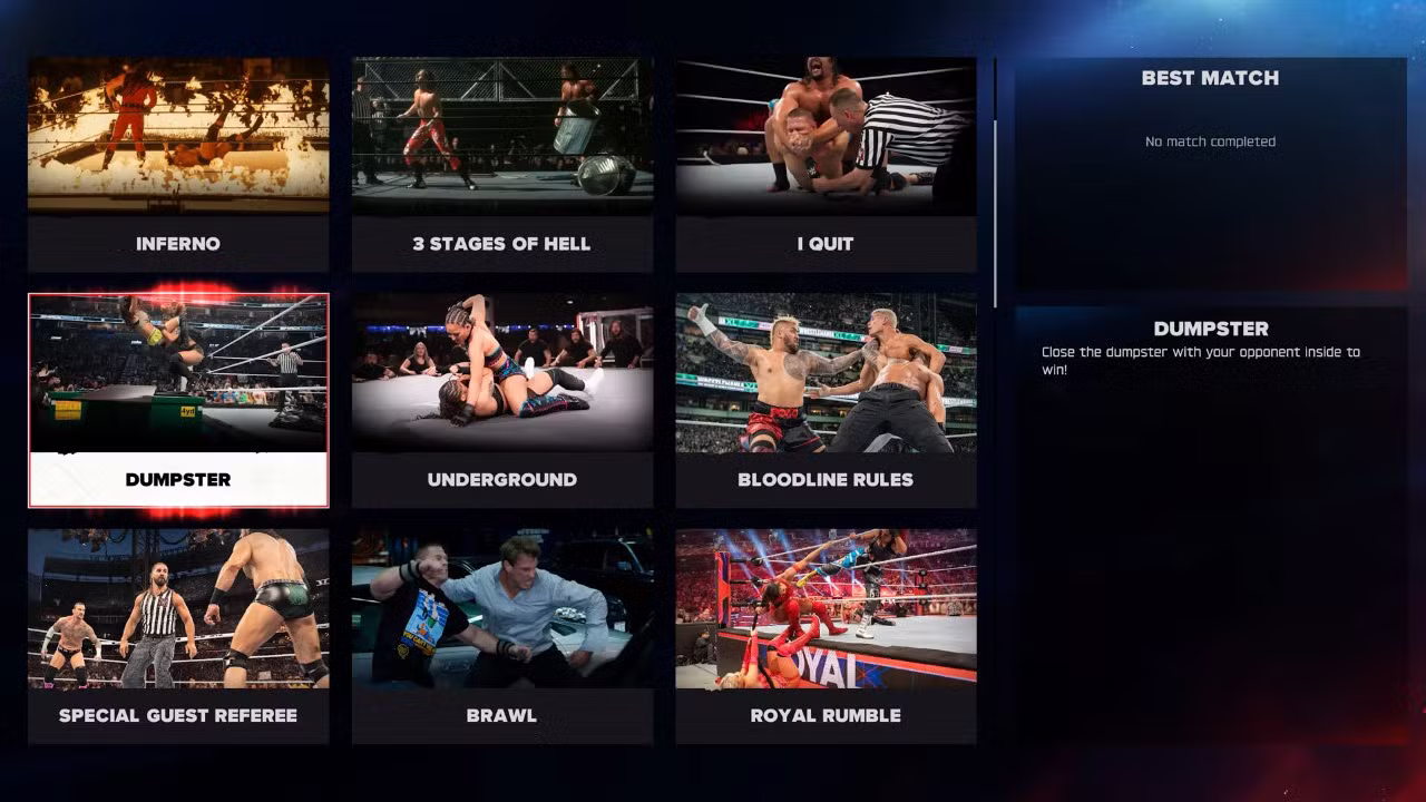 WWE 2K26 Match Types: Full List & New Additions - WWE 2K26 News & Guides