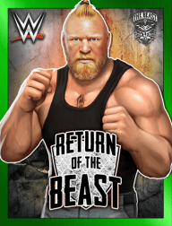 Brock lesnar return