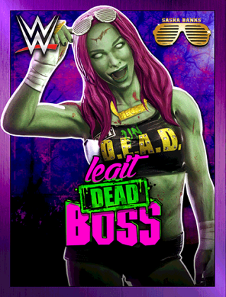 Sasha Banks '18 (Zombie)