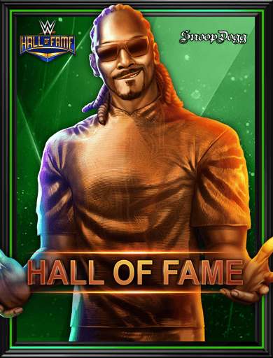 Snoop Dogg '16 - WWE Champions Roster Profile Snoop Dogg '16 - WWE Champions Roster Profile