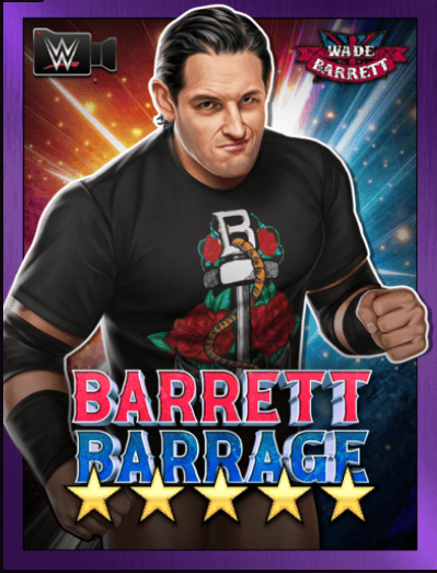 Wade Barrett - WWE Champions Roster Profile Wade Barrett - WWE Champions Roster Profile