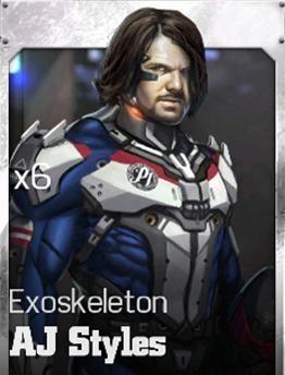 AJ Styles (Exoskeleton) - WWE Immortals Roster Profile