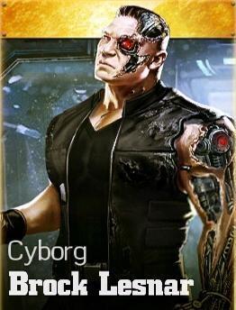 Brock lesnar  cyborg