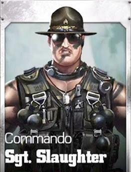 Sgt. Slaughter (Commando) - WWE Immortals Roster Profile