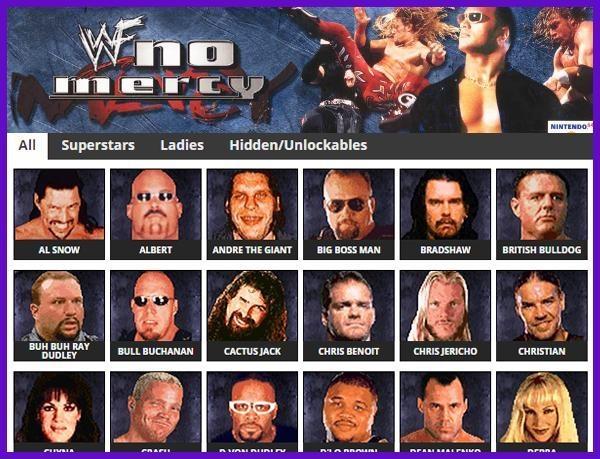 Wwf no mercy sales