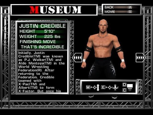 Justin Credible - WWE Raw Roster