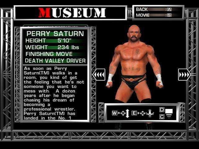 Perry Saturn - WWE Raw Roster Profile