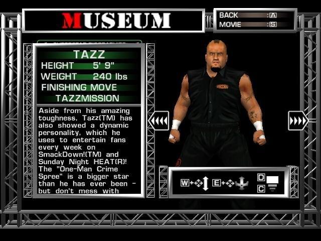 Tazz - WWE Raw Roster