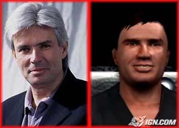 Eric Bischoff - WWE SmackDown! Here Comes The Pain Roster Eric Bischoff - WWE SmackDown! Here Comes The Pain Roster