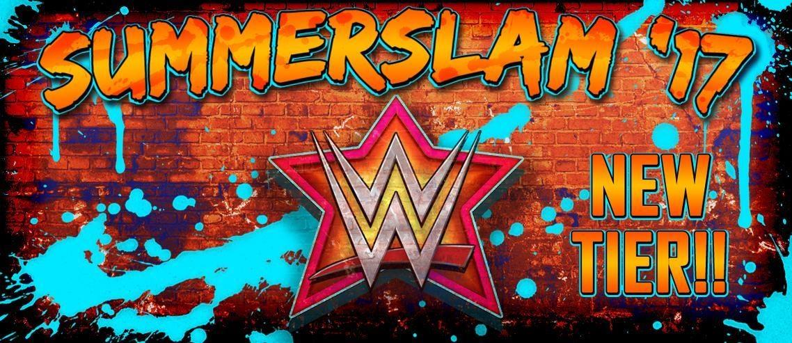 New New "SummerSlam '17" Tier announced for WWE SuperCard - WWE SuperCard News