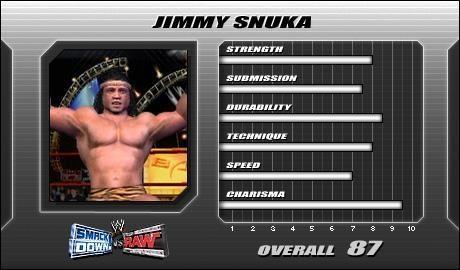 Jimmy Snuka - SVR 2005 Roster Profile Countdown Jimmy Snuka - SVR 2005 Roster Profile Countdown