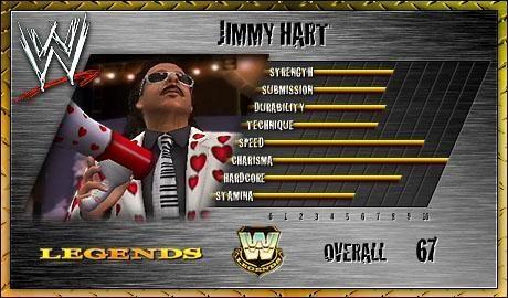Jimmy Hart - WWE SmackDown! vs. Raw 2006 Roster Jimmy Hart - WWE SmackDown! vs. Raw 2006 Roster