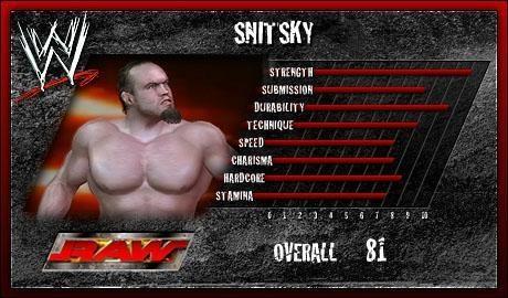 Snitsky Wwe Smackdown Vs Raw 06 Roster