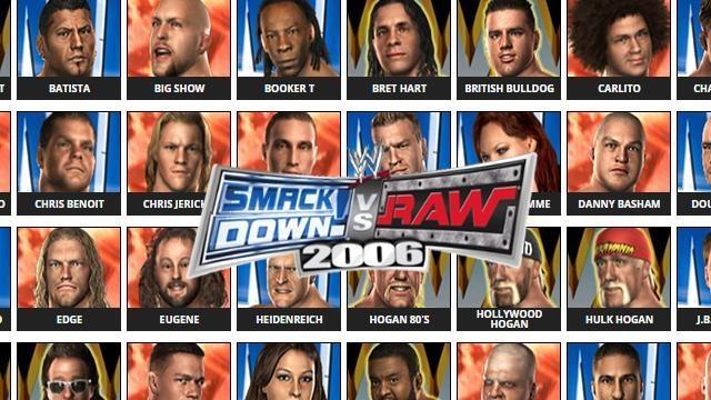 Wwe Smackdown Vs Raw 06 Roster Roster