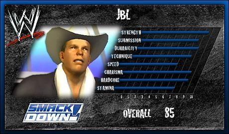 JBL - WWE SmackDown vs. Raw 2007 Roster JBL - WWE SmackDown vs. Raw 2007 Roster
