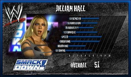 Jillian Hall - WWE SmackDown vs. Raw 2007 Roster Jillian Hall - WWE SmackDown vs. Raw 2007 Roster