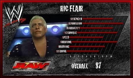Ric Flair - SVR 2007 Roster Profile Countdown Ric Flair - SVR 2007 Roster Profile Countdown