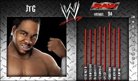 JTG - WWE SmackDown vs. Raw 2008 Roster JTG - WWE SmackDown vs. Raw 2008 Roster