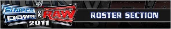 WWE SmackDown vs. Raw 2011 Full Roster