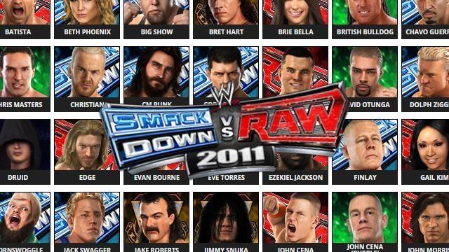 Roster Wwe Smackdown Vs Raw 11 Raw Smackdown Legends Dlc