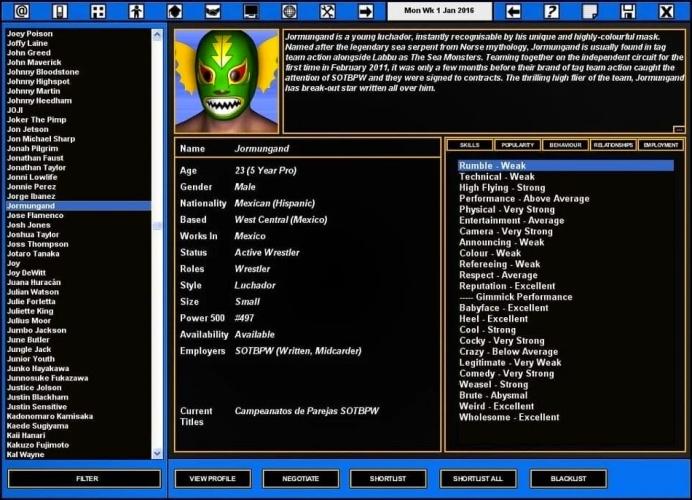 Total Extreme Wrestling 2016 - Wrestling Games Database