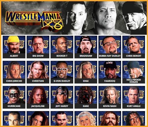 wrestlemania x8