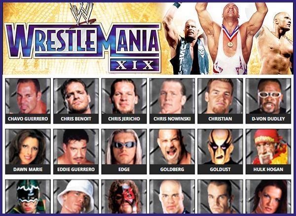 wwe wrestlemania xix