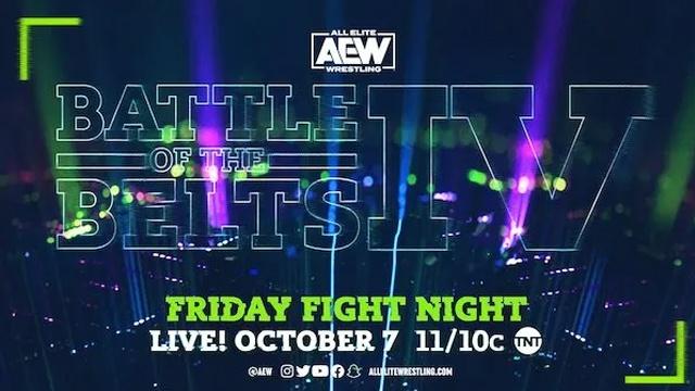 AEW Battle of the Belts IV - AEW PPV Results