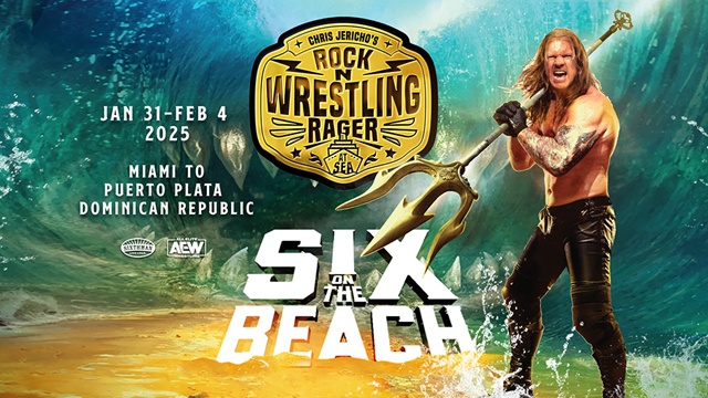 Chris Jericho's Rock 'N Wrestling Rager at Sea: Six on the Beach - Match Card & Results | AEW PPV Chris Jericho's Rock 'N Wrestling Rager at Sea: Six on the Beach - Match Card & Results | AEW PPV