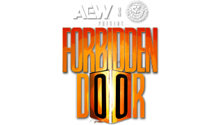 AEW x NJPW: Forbidden Door (2023): Logo AEW x NJPW: Forbidden Door (2023): Logo