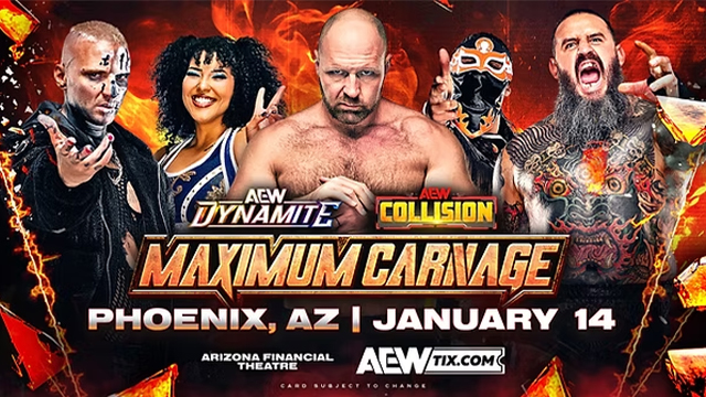 AEW Maximum Carnage (2026) - Match Card & Results | AEW PPV
