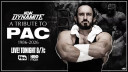 AEW Dynamite: A Tribute to PAC