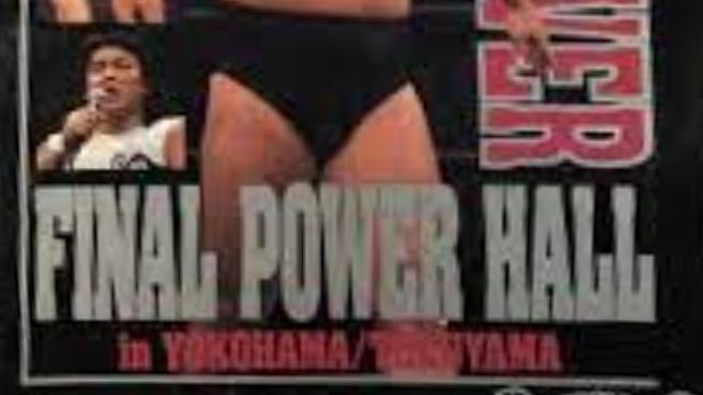 NJPW Final Power Hall in Yokohama - NJPW PPV Results NJPW Final Power Hall in Yokohama - NJPW PPV Results