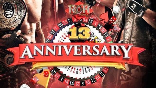 ROH 13th Anniversary Show - Match Card & Results | ROH PPV