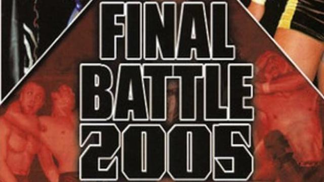 ROH Final Battle 2005 - Match Card & Results | ROH PPV
