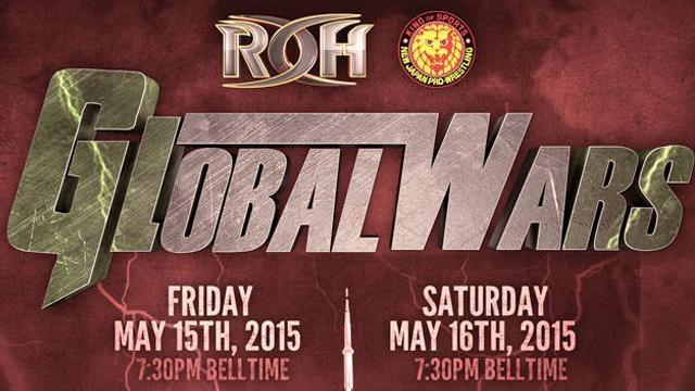 ROH/NJPW Global Wars 2015 Full Results & Match Card
